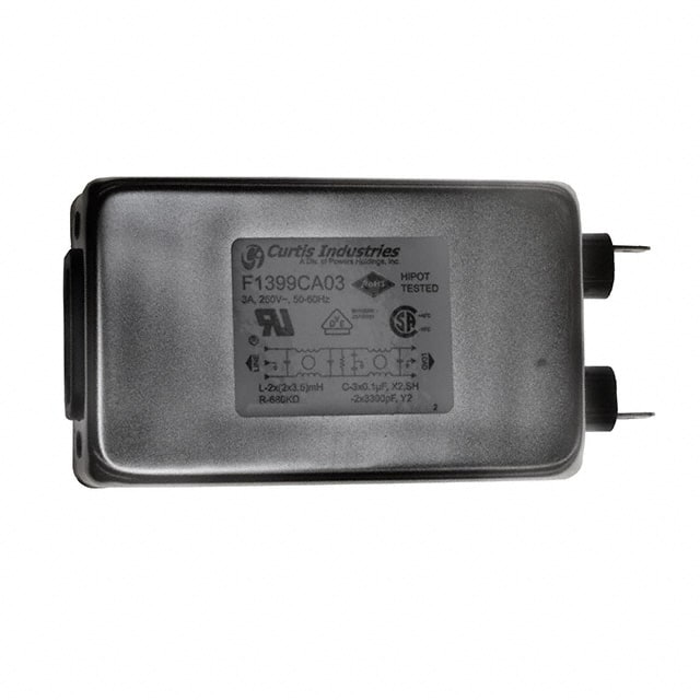 F1399CA03 Curtis Industries  Moduli di ingresso alimentazione (PEM)